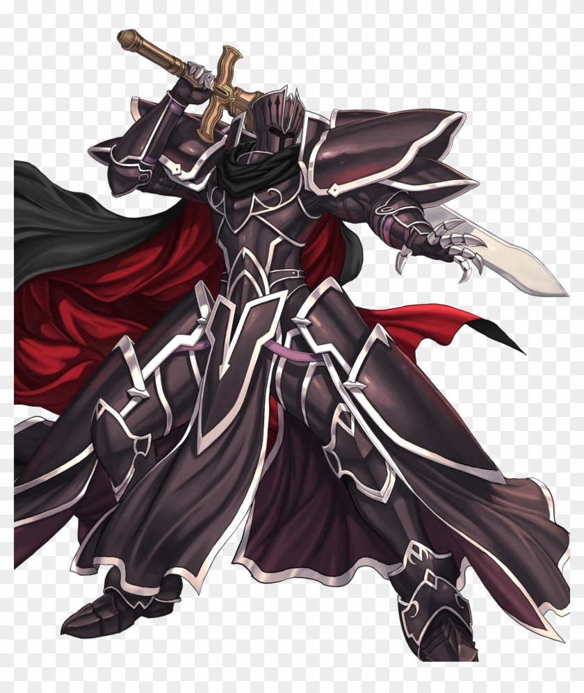 Knight Black Cape , - Zephiel Vs Black Knight Clipart #143711