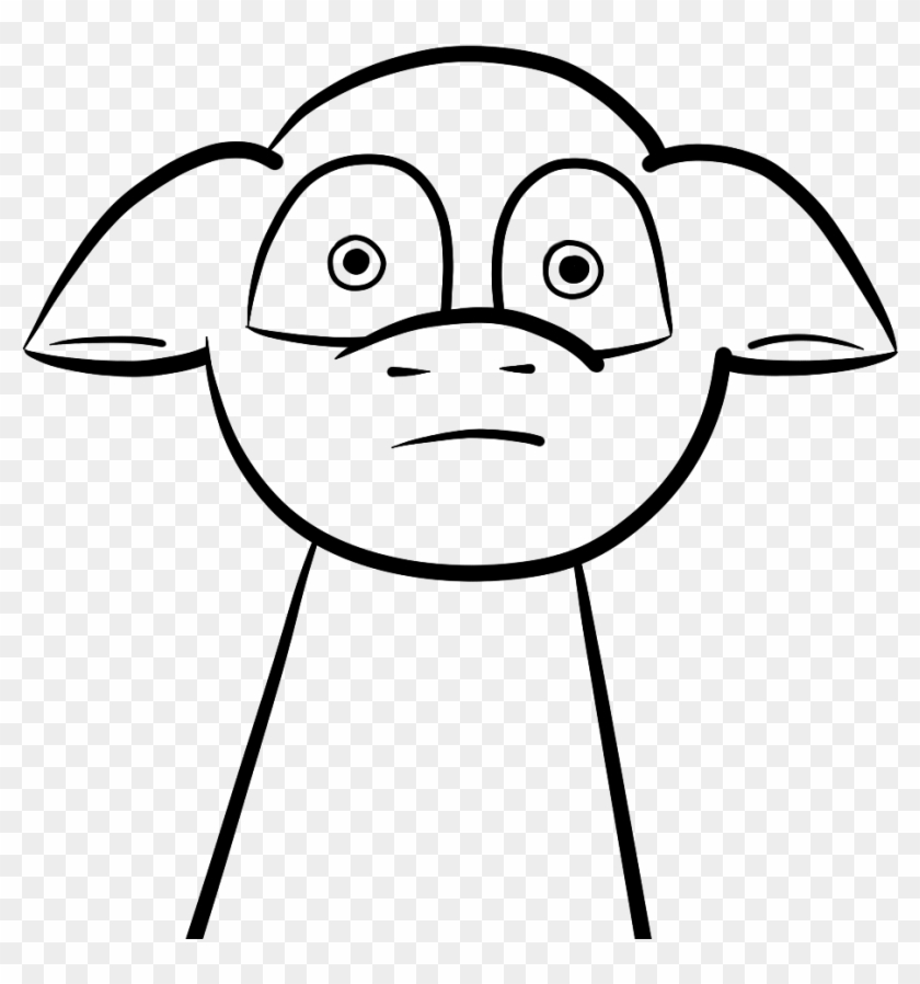 Kb, 1261x1125, Scared ) - Cartoon Clipart