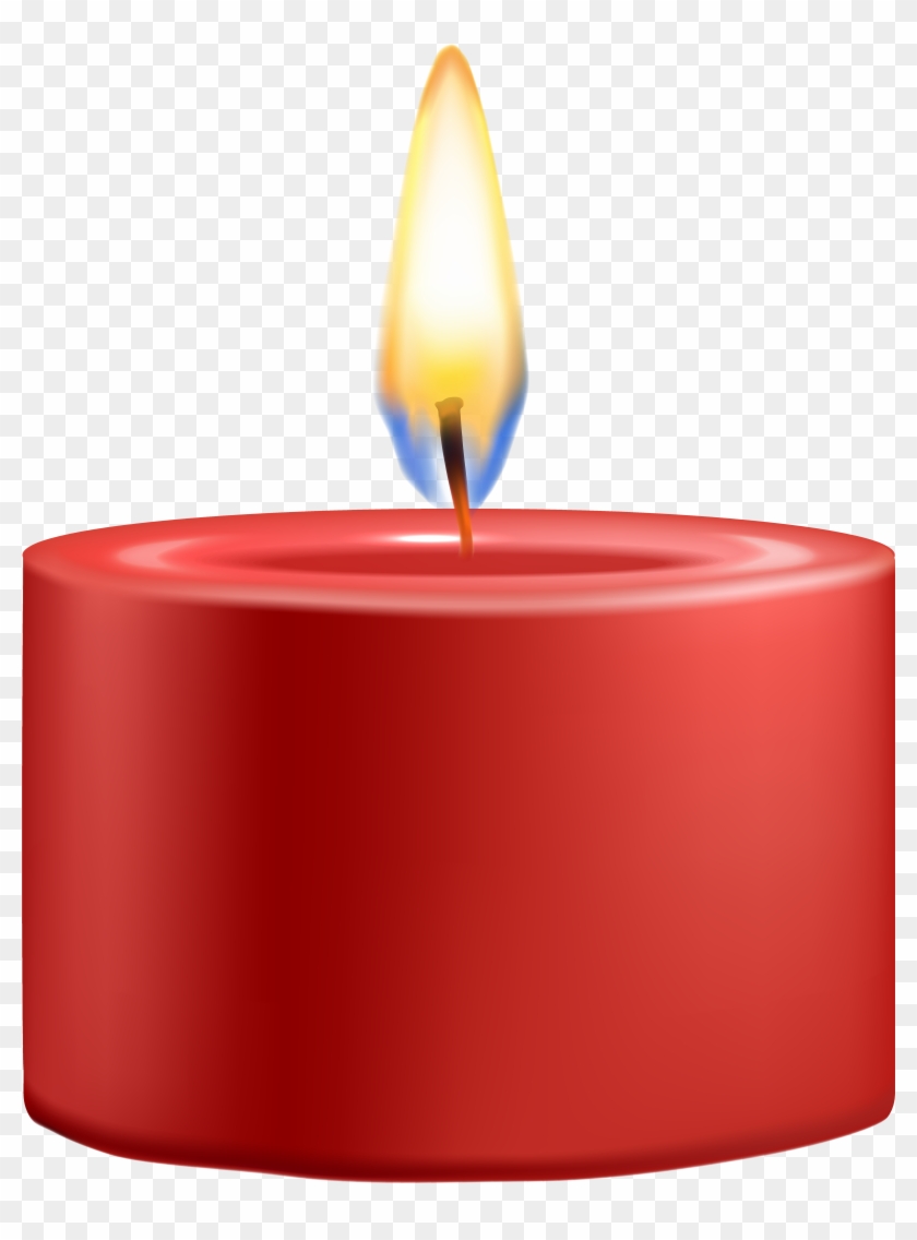 Red Candle Png Clip Art Transparent Png