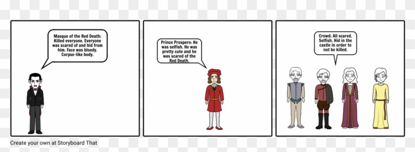 Masque Of The Red Death - Cartoon Clipart #144087