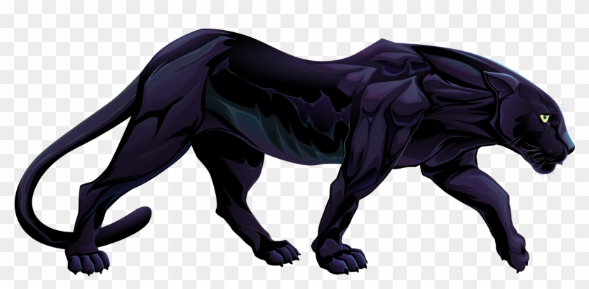 Panther Png File - Black Panther Animal Body Clipart #144153