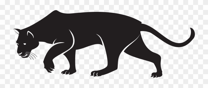 Panther Free Download Png - Black Panther Drawing Animal Clipart #144178