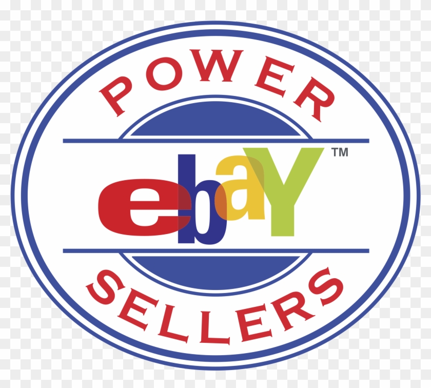 Ebay Power Sellers Logo Png Transparent - Ebay Clipart #144235