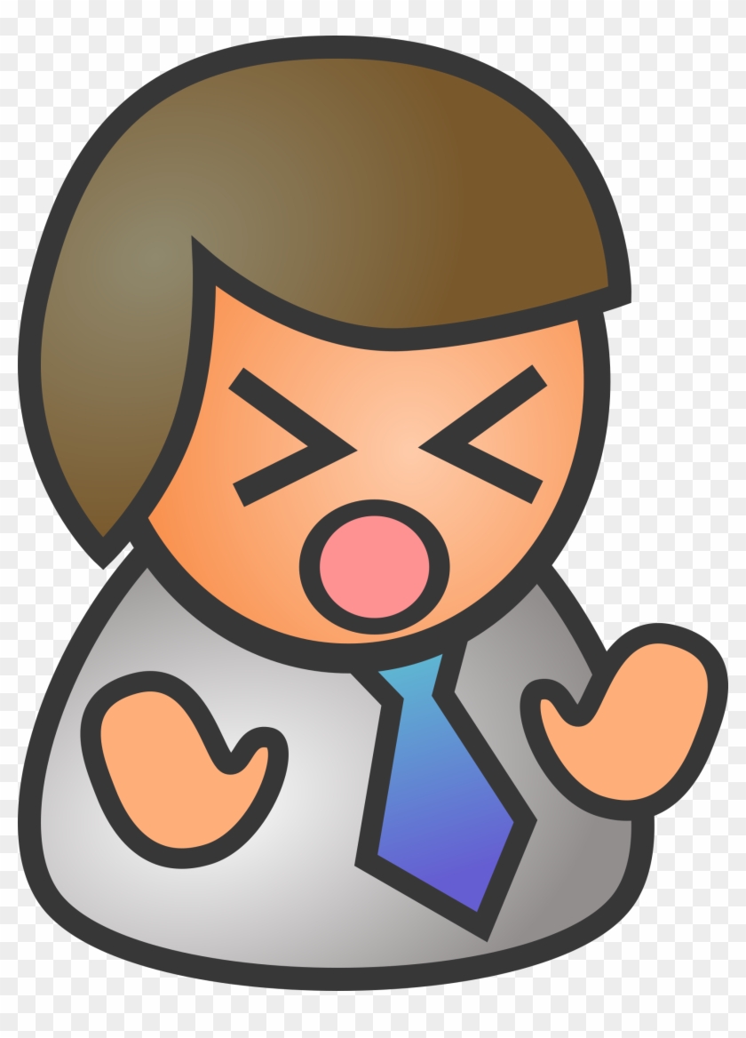 Male Sad Png Clipart #144317