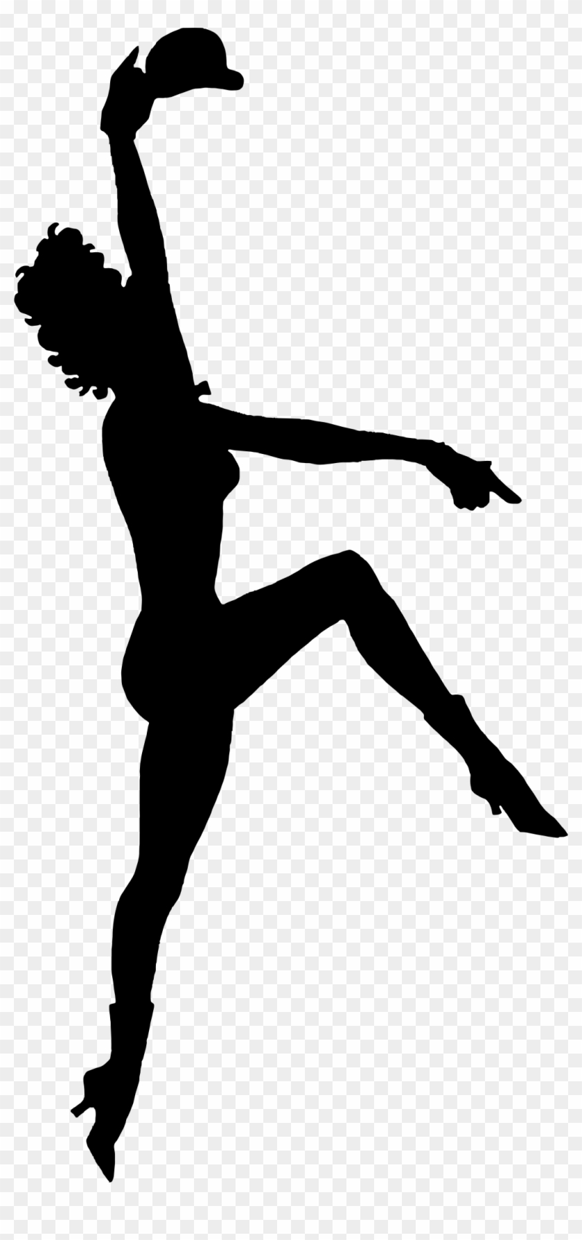 This Free Icons Png Design Of Vintage Broadway Dancer Clipart