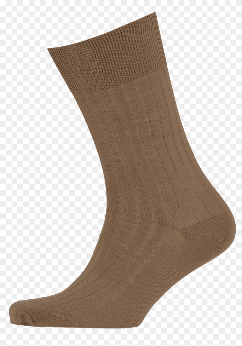 Coloured Socks Tobacco - Sock Clipart