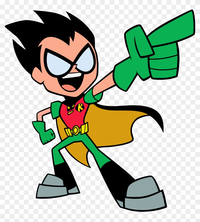 Robin teen titans go art
