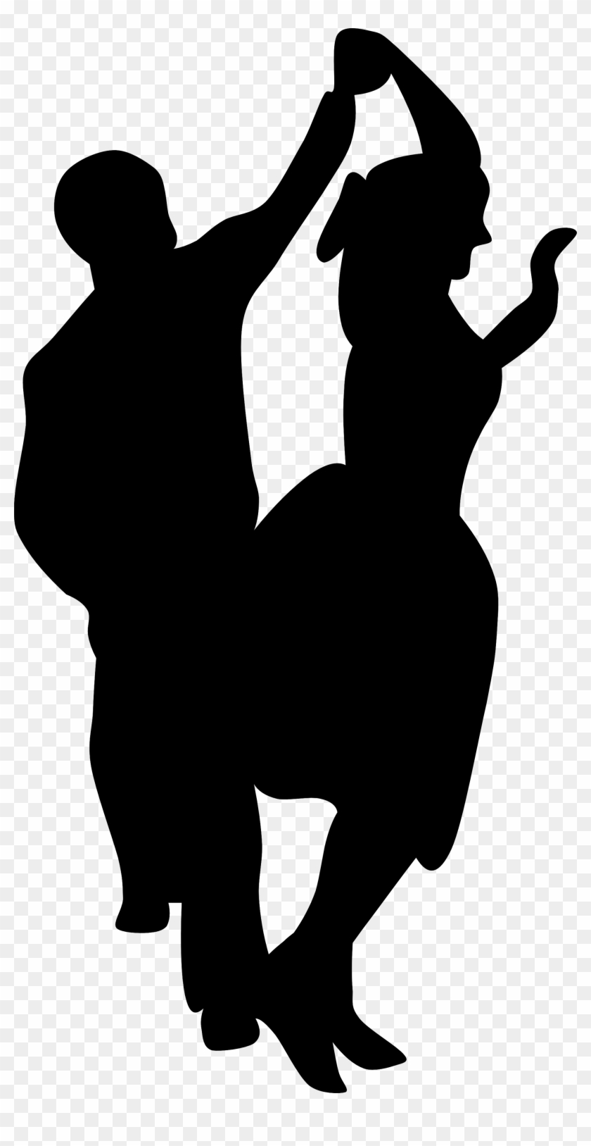 Dancer Silhouette At Getdrawings Com Free For - Dancing Couple Silhouette Clipart