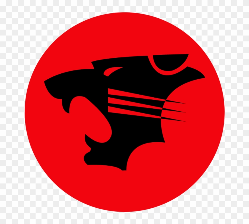 Red Panther Png - Frederiksen Elementary School Logo Clipart #144872