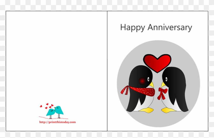 Funny Happy Anniversary Images - Anniversary Card To Print Out Clipart #144873