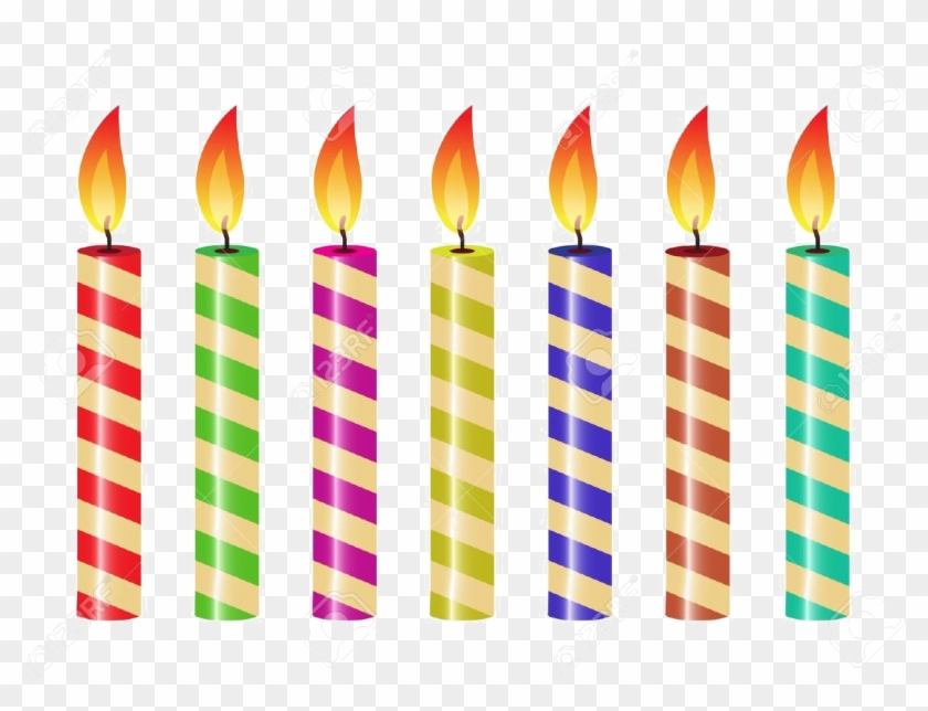 Birthday Candles Png Free Download - Candle Clipart #144903