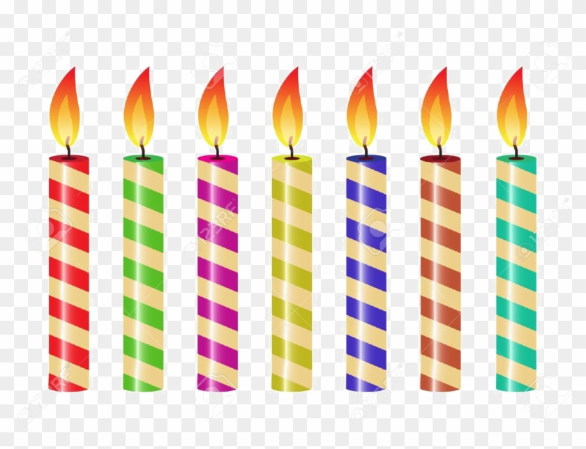 Birthday Candles Png Free Download - Candle Clipart