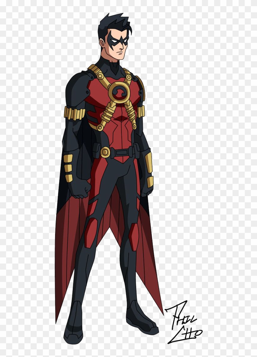 Robin Comic Png Photos - Red Robin Tim Drake Costume Clipart #144927