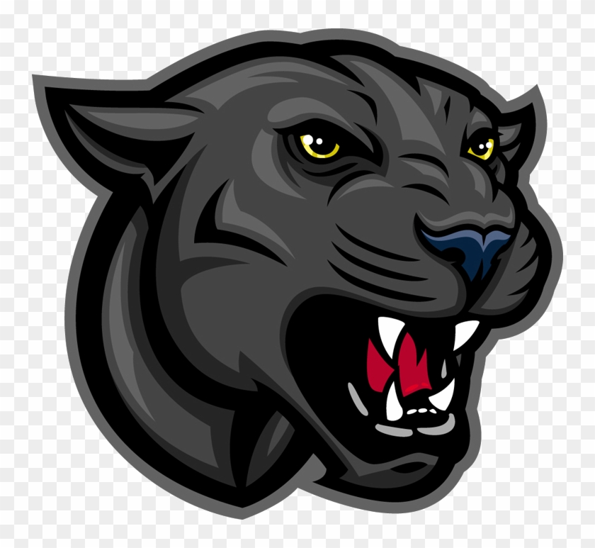 School Logo - Hermitage High School Panthers Clipart #144967