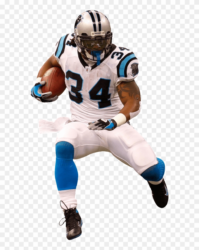 Carolina Panthers Logo Png - American Football Players Clipart Transparent Png #145207