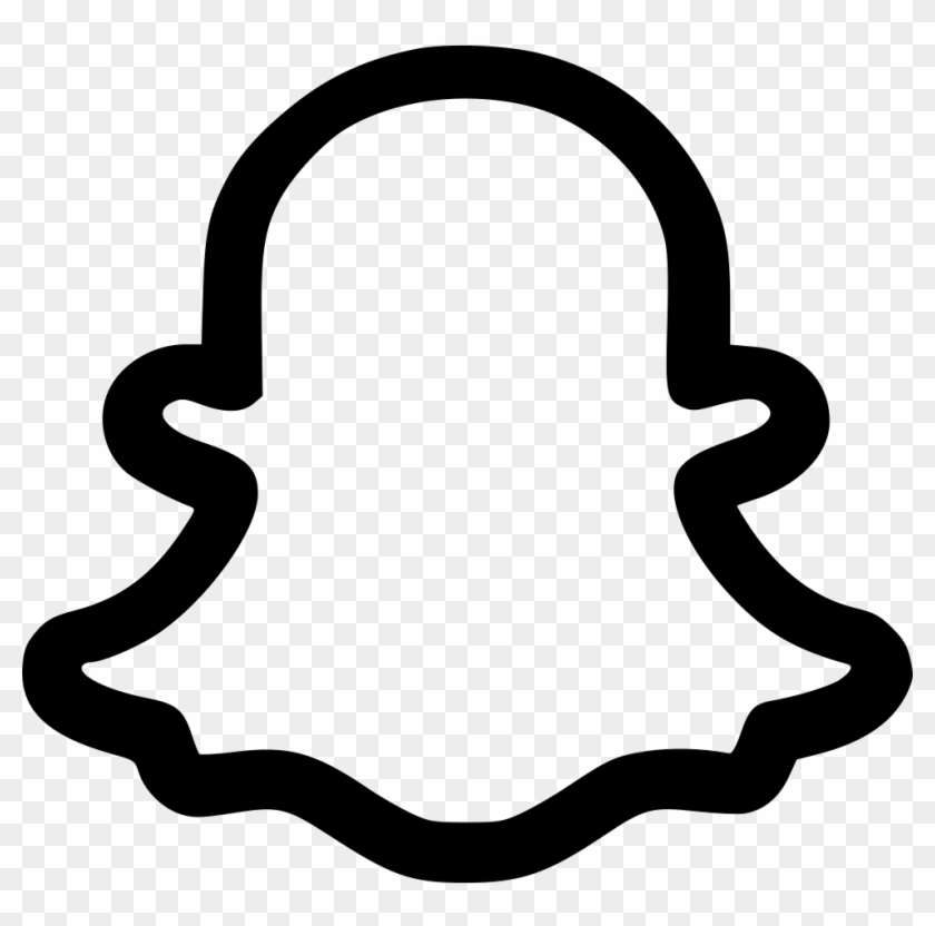 Snapchat Icon Png - Snapchat Icon Transparent Background Clipart #145338
