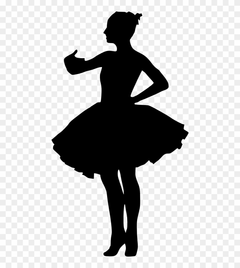 Ballerina Silhouette Png High-quality Image - Ballerina Silhouette Transparent Clipart #145340
