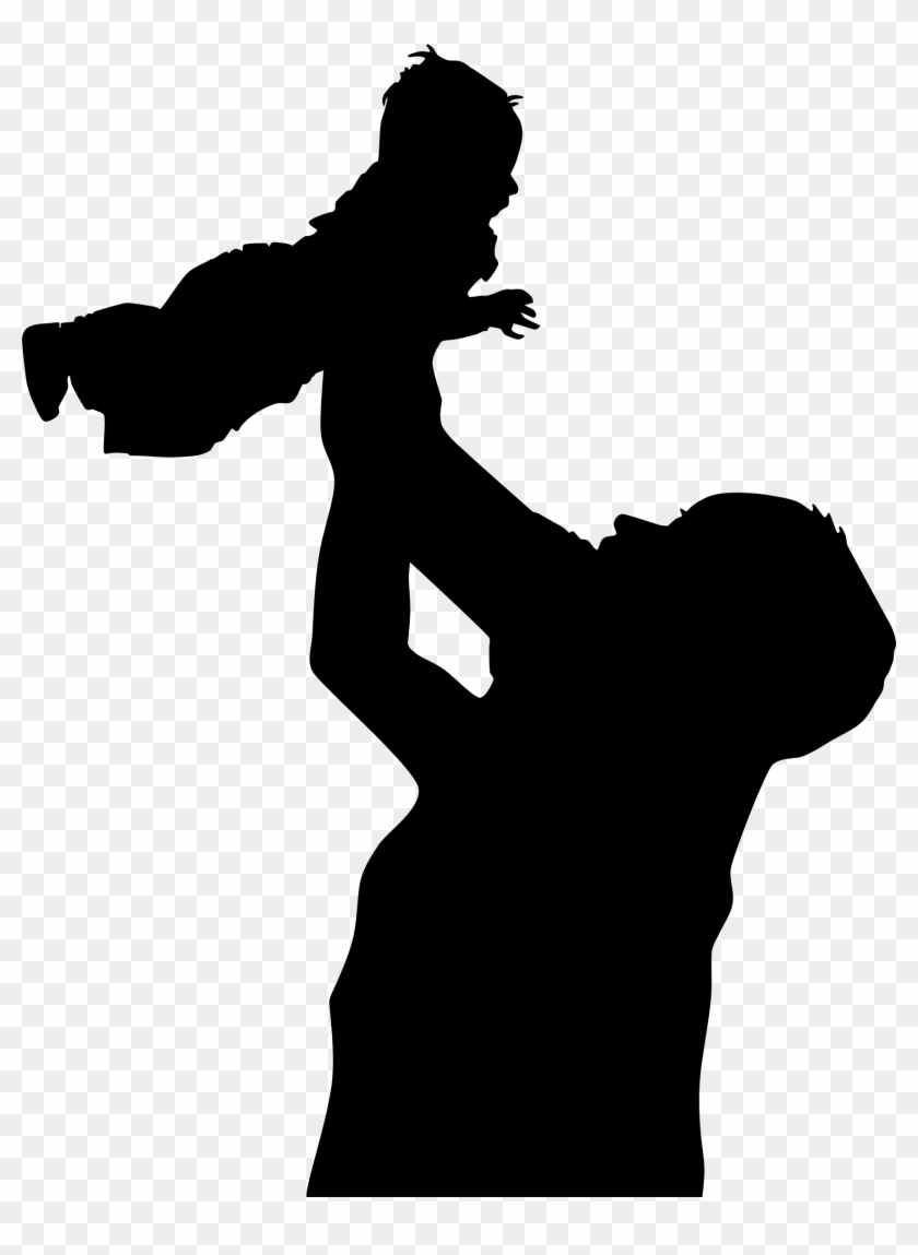 Father And Son Png Black And White Download - Father And Son Png Clipart #145367
