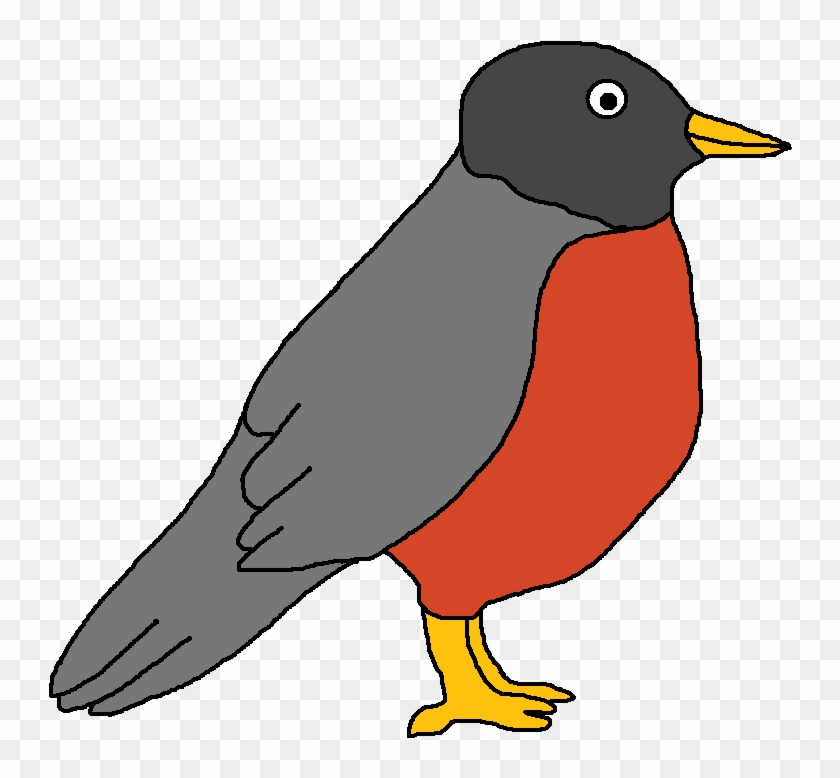 Png Transparent Download Birds Svg Robin - Clipart Of A Robin