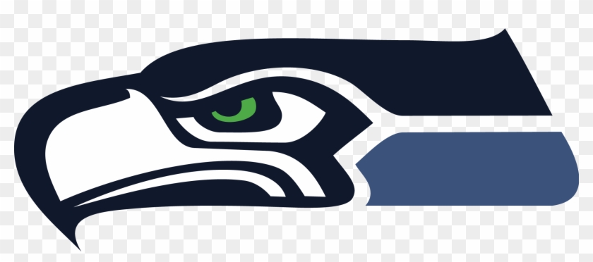 Seahawks Logo Wallpaper Pics Wallpapersafari - Seahawks Logo Facing Left Clipart #145654