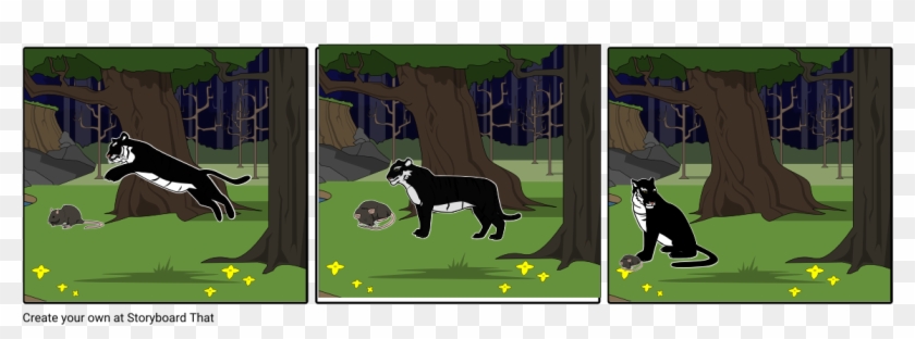 The Panther - Storyboard Clipart