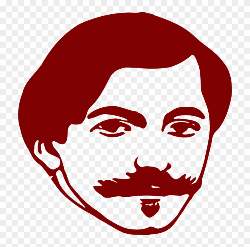 Computer Icons Man Face Silhouette Moustache - Mustache Man Clip Art - Png Download #145920