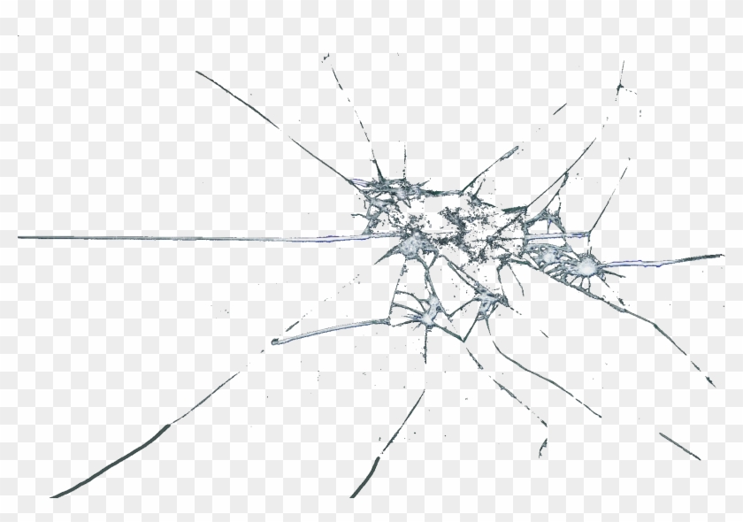 Damage Glass Png High-quality Image - Transparent Cracked Screen Png Clipart