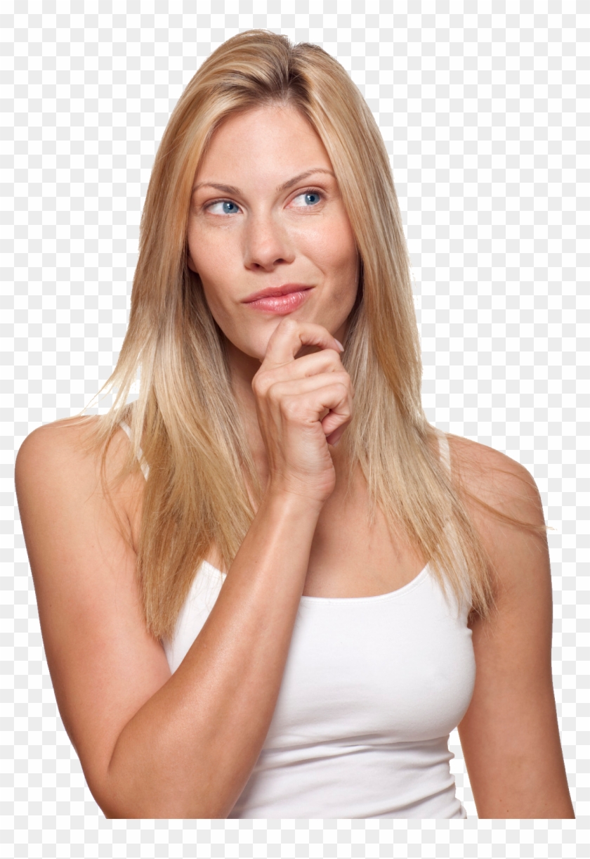 Thinking Woman - Anti Kamala Harris Memes Clipart #146064