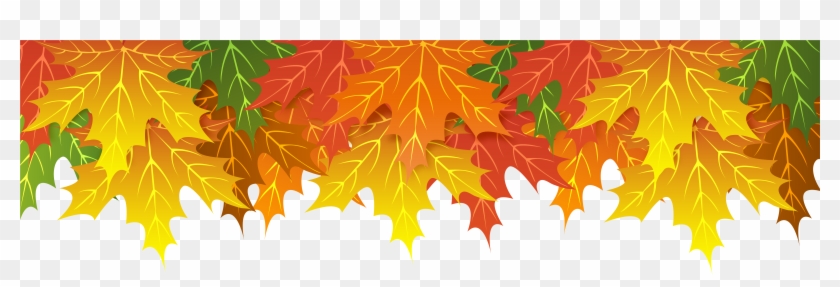 Fall Leaves Border Png Clipart #146379