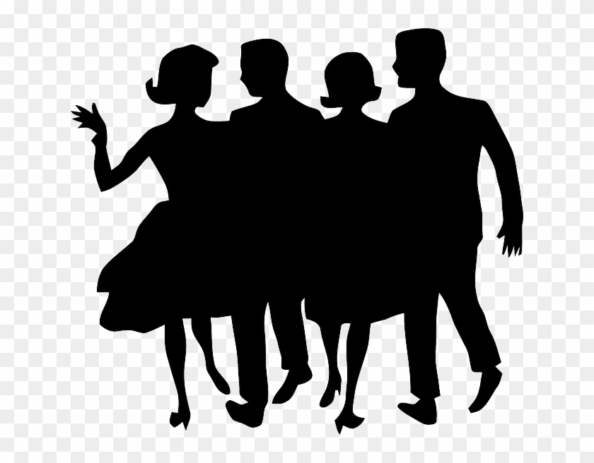 640 X 576 4 - People Clipart Silhouette Transparent - Png Download #146476