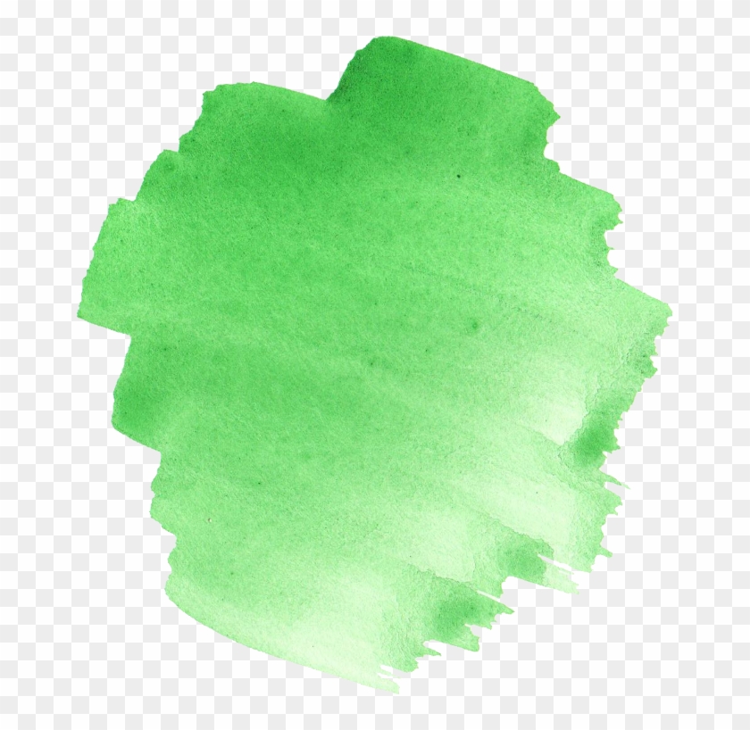 Free Download - Green Watercolor Texture Png Clipart