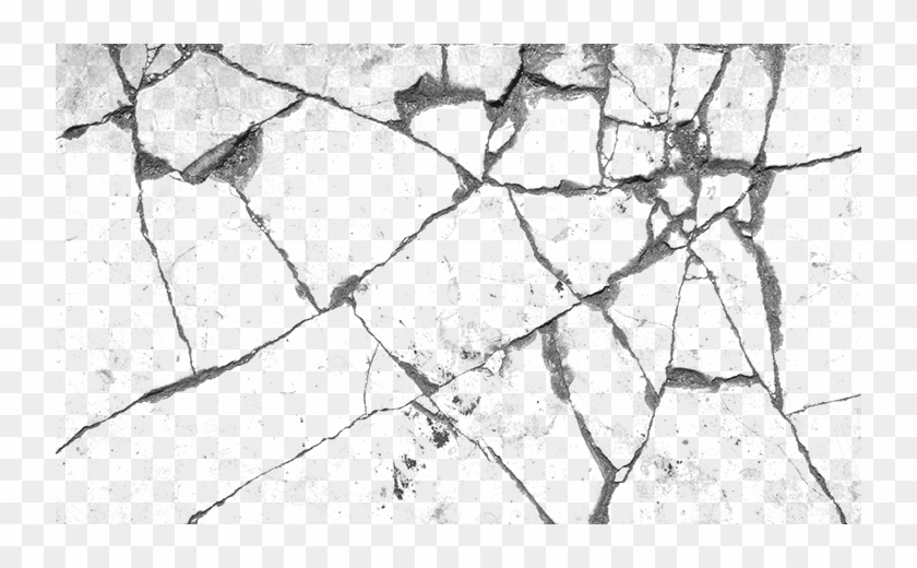 Cracked Texture Png For Free Download - Crack Overlay Clipart #146719