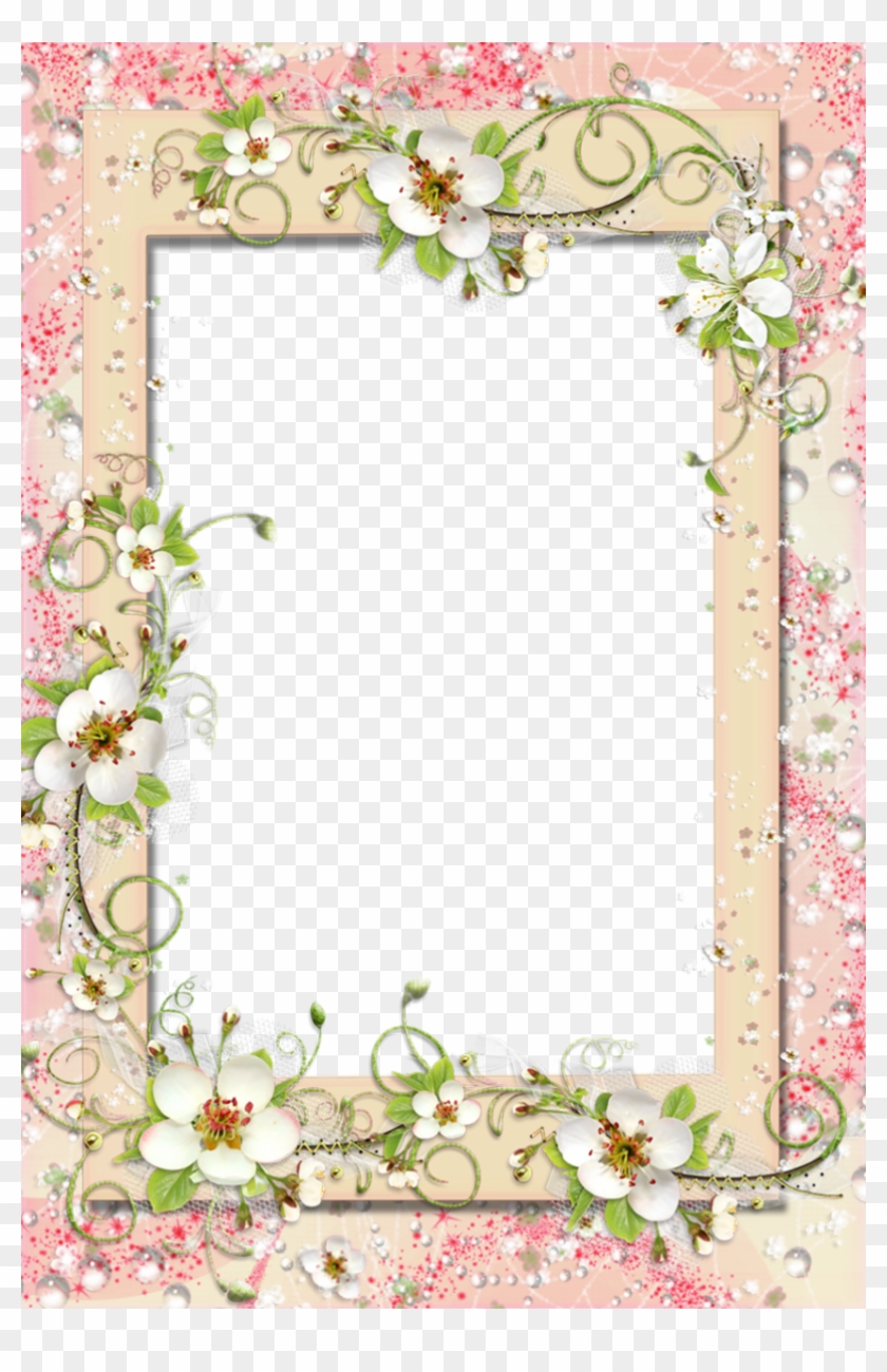 Floral Border - Borders Flowers Design Hd Clipart
