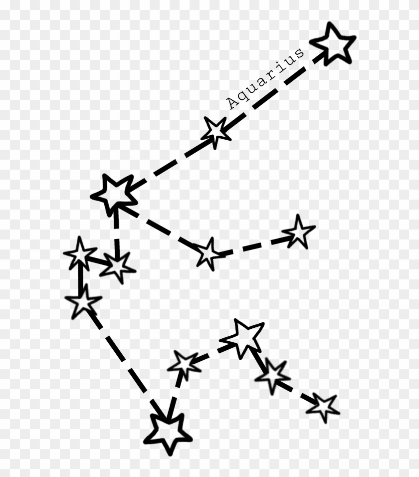 Aquarius Starsign Horoscope Cute - Airplane Clipart