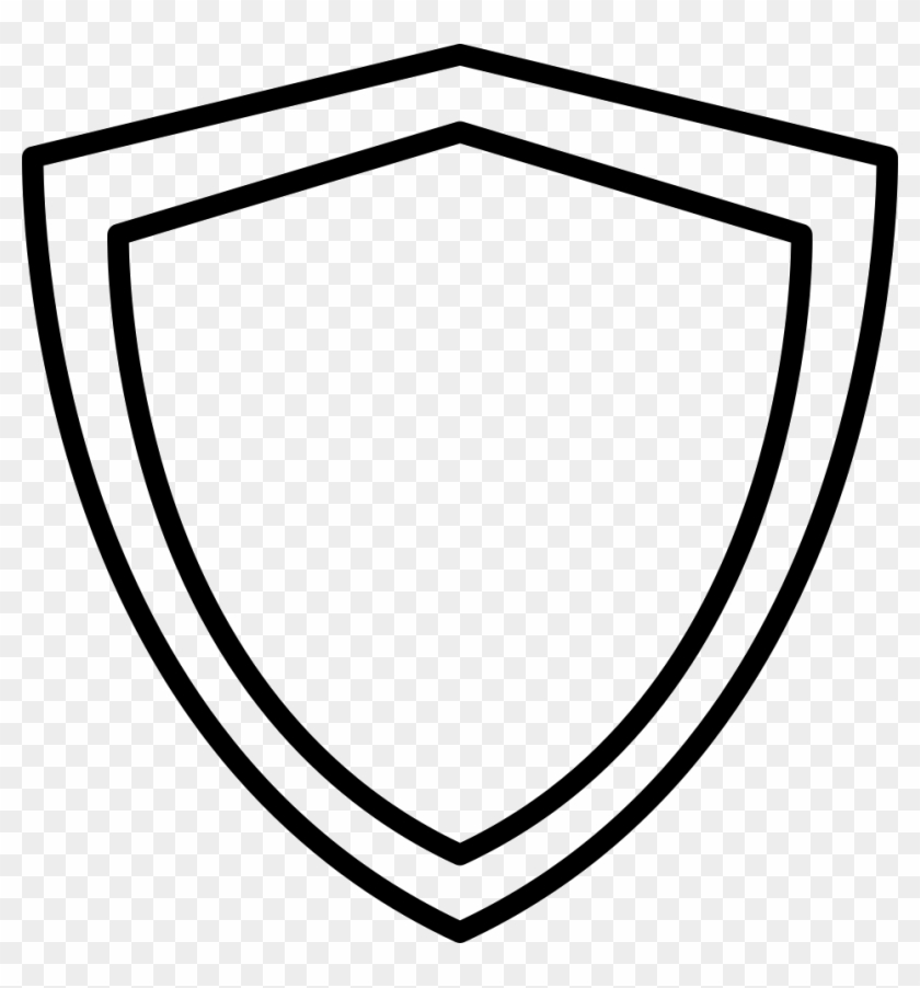 Shield Outline Comments - Shield Outline Clipart #147135