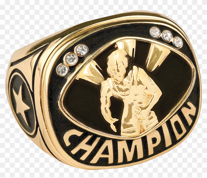 Gold Wrestling Champion Ring - Basketball Championship Ring Clipart