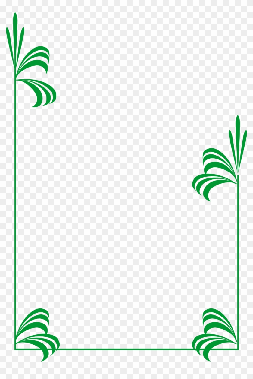 958 X 1388 20 - Line Art Border Design Png Clipart