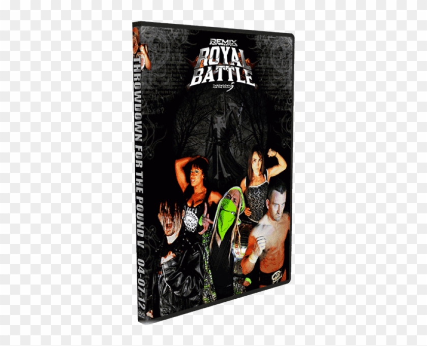 Remix Pro Wrestling Dvd April 7 2012 Throwdown For - Album Cover Clipart