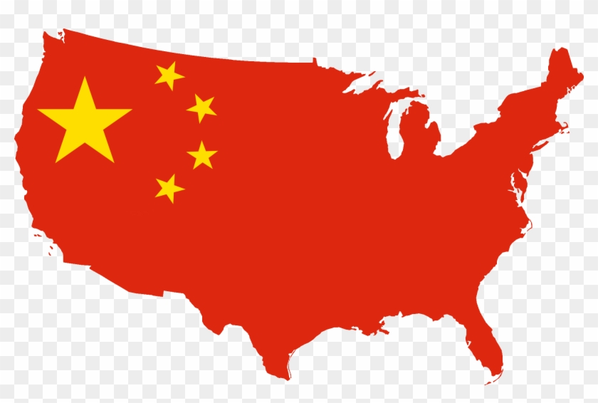 China Flag Png Transparent Image - China Map And Flag Clipart