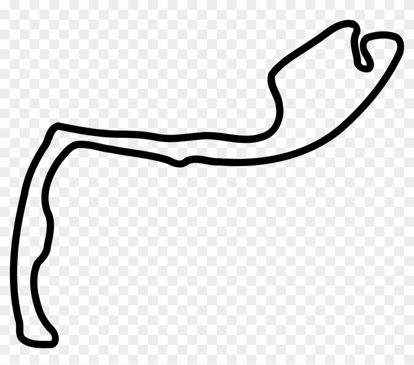 Big Image - Monaco Track Map Transparent Clipart