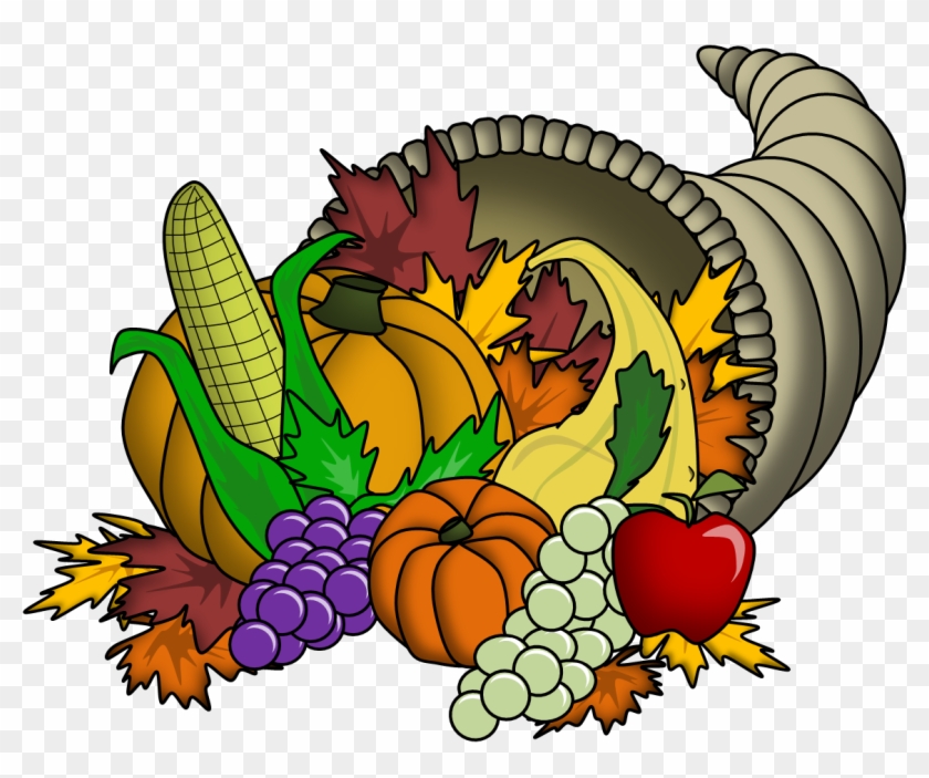 Thanksgiving Thanksgiving Clipart Images November Clip - Thanksgiving Cornucopia Clipart - Png Download