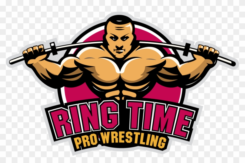 Ring Time Pro Wrestling - Illustration Clipart