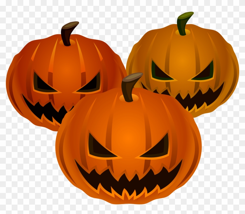 Halloween Pumpkins Png Clip Art Image Transparent Png #148371