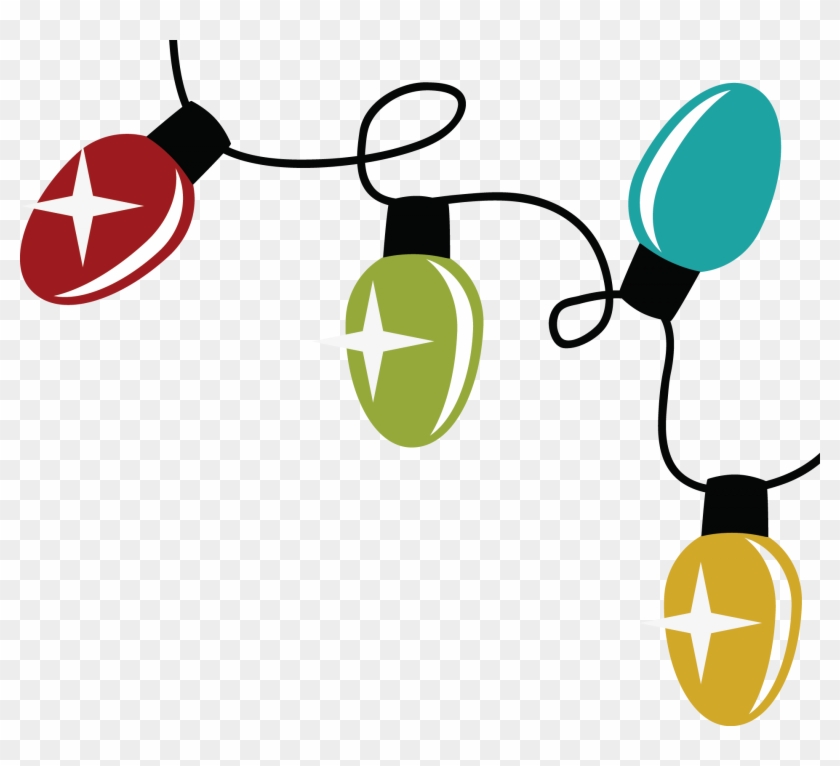 Christmas Light String Png - Christmas Lights Svg Free Clipart