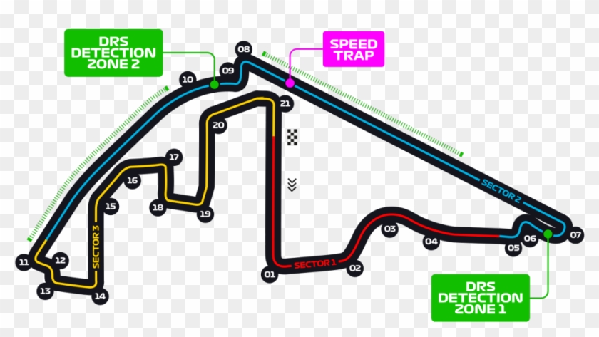 Yas Marina Circuit Clipart #148425