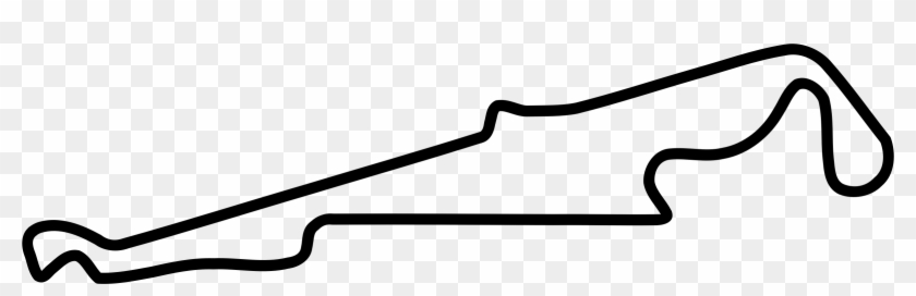 Big Image - Paul Ricard Circuit Layout Clipart