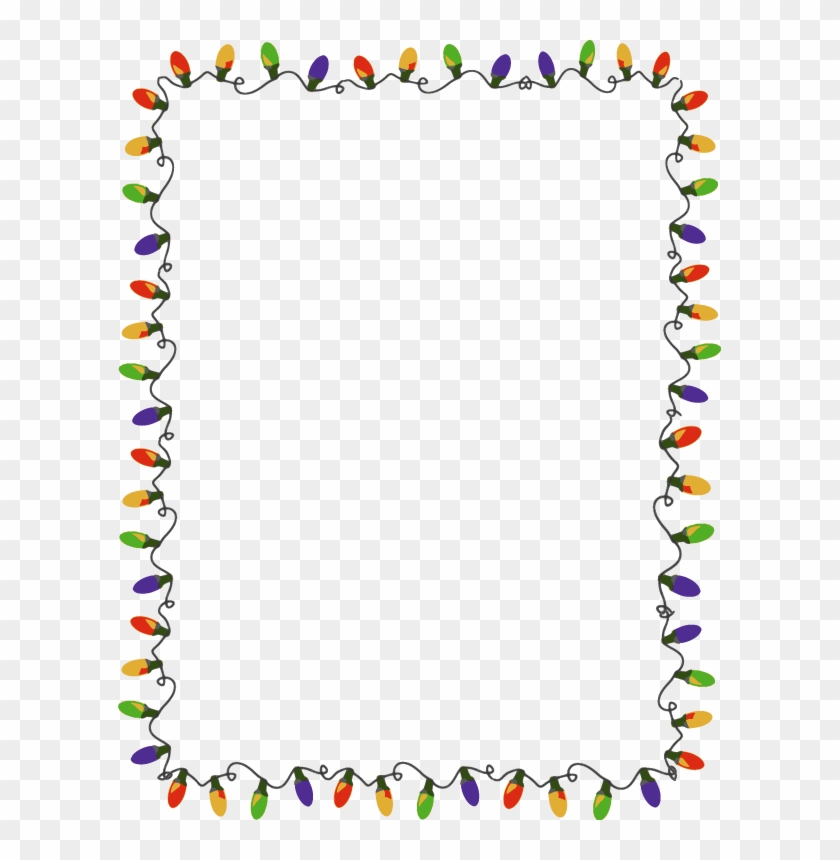 Download Hd Christmas New Year 2018 Bible Verse Christmas - Christmas Lights Border Clipart - Png Download #148662