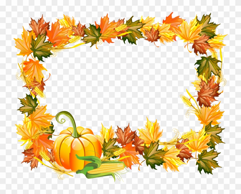 Thanksgiving Transparent Png Pictures - Transparent Thanksgiving Frame Clipart #148665