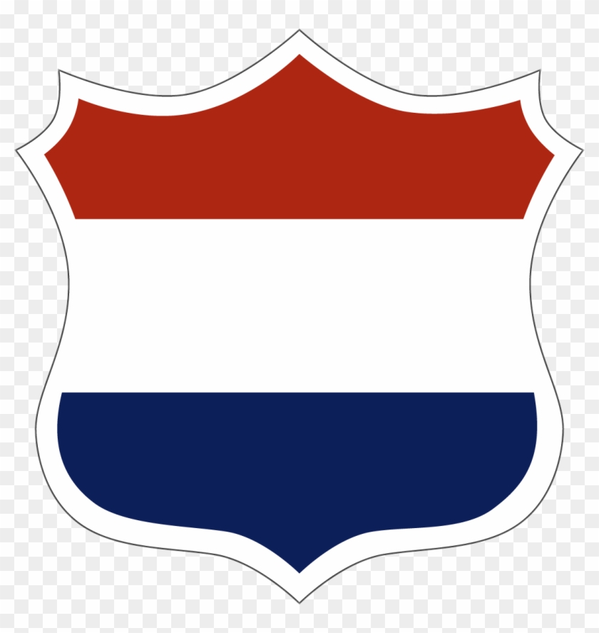 High Resolution Png Free Icons And Ⓒ - Blue Red Shield Png Clipart