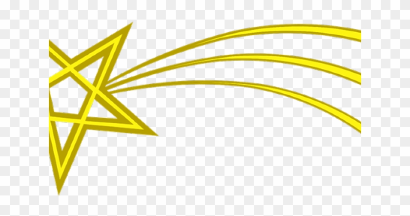 Shooting Star Png Transparent Background - Clip Art Christmas Stars